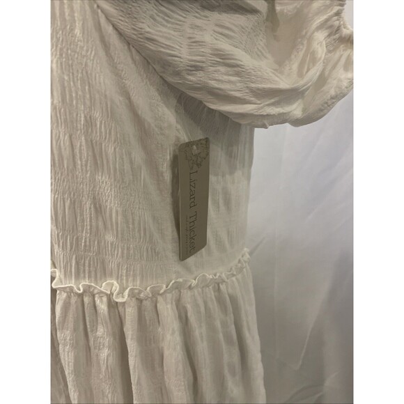 NWT North end Prairie Cottagecore White peasant dress - Picture 5 of 9